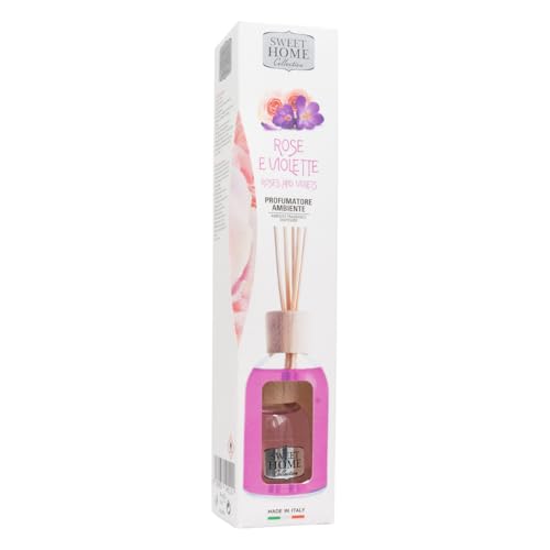 Suarez Sweet Home Profumatore Ambiente Bastoncini Rose E Violette 30Ml