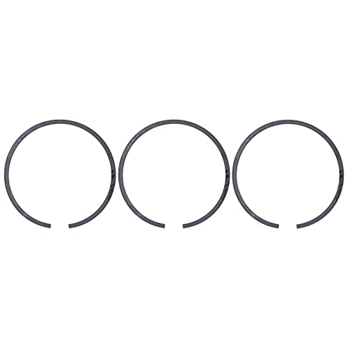 Conjunto de anillo de pistón de aleación de TI, 0.48/0.67 mm de diámetro de 80 mm para compresor de aire de 5.5kW, anillos de sellado de temperatura elevada para cilindros