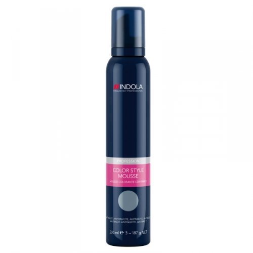 IndolaProfession Color Style Mouse - Anthracite - 200ml by Styling Colour Mousse