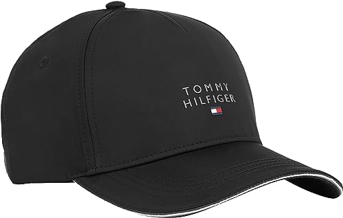 Tommy Hilfiger Herren Cap Repreve Basecap, Schwarz (Black), Onesize