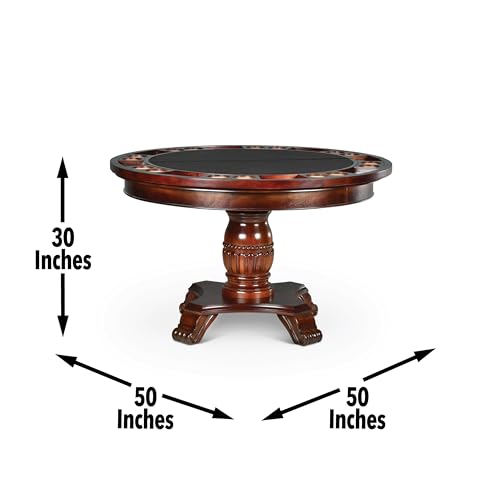 Steve Silver TU5050GTBTB Company Gaming Table thumb #2