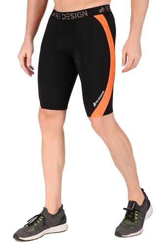 Image of ReDesign Apparels Nylon Compression Shorts Tights for Multi Sports (Color Options)