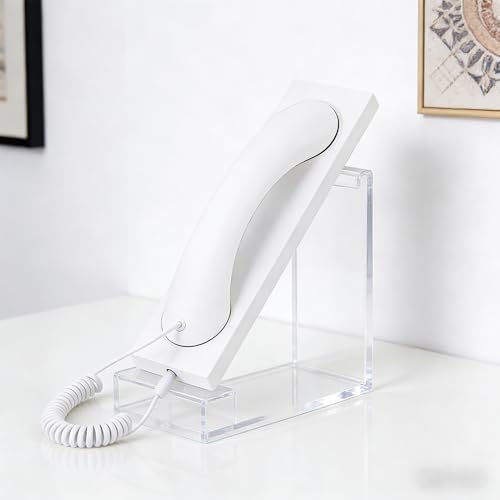 Combiné de téléphone rétro Type C antibruit pour vidéoconférence - 3