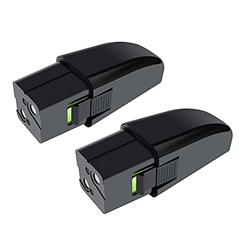 2 Packs Upgraded 3000mAh 7.2V Ni-MH Replacement Battery for Ontel Swivel Sweeper G1 & G2