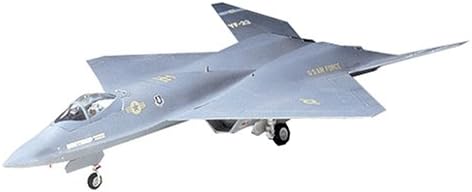 TAMIYA 1/72 Warbird Collection WB-15 Northrop YF-23 Plastic Model Aircraft Kit, Grey, All Seasons, All, Modern, Stealth Performance, Innovative Style
