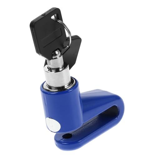MUCKLILY Compact Disc Brake Lock for Motorcycles Bicycles Electric Scooters Theft with Alarm for Mountain Bikes Mopeds