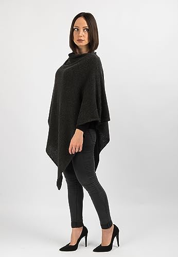 Dalle Piane Cashmere - Poncho 100% Cashmere - Made in Italy2