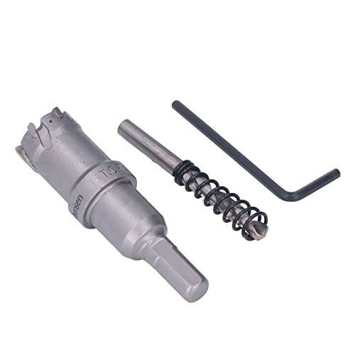 Broca sierra de carburo 22mm para metal y madera miniatura 7