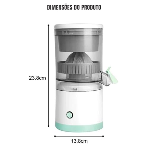 Espremedor De Frutas Elétrico Portátil Usb 45w Ultra
