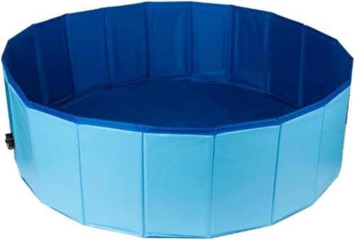 KOKUMON ペット用バスタブ 折りたたみ式|小型・中型犬・猫向け バス用品|プール兼用 掃除便利 収納しやすい モバイル対応