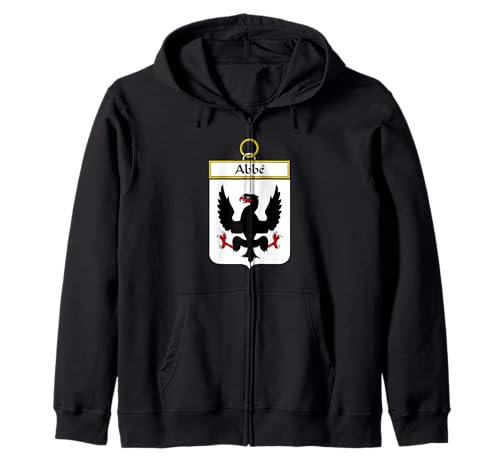 Escudo de Armas del Abbe - Escudo Familiar Sudadera con Capucha