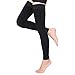 PPXGOGO Compression Socks for Women & Men 20-30 mmHg Thigh High Leg Sleeve Support with Silicone Band for Running, Varicose Veins, Edema, Swelling.(Black,L)
