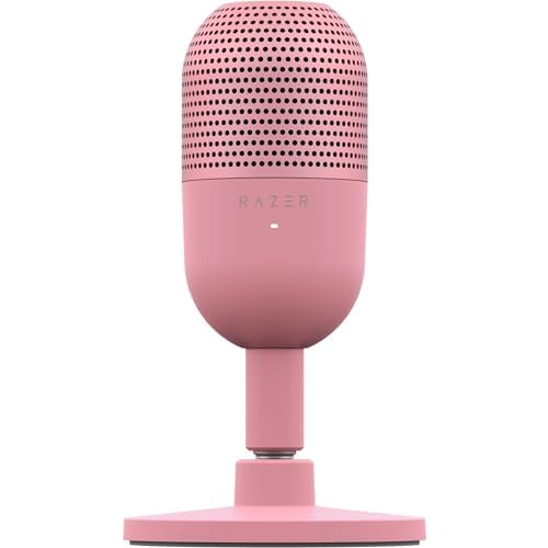Razer Seiren V3 Mini USB Microphone: Condenser Mic - Supercardioid Pickup Pattern - Tap-to-Mute...