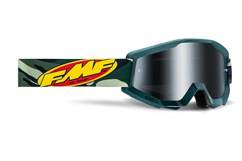 PRORACER Lunettes Masque FMF POWERCORE de motocross pitbike ski snowboard (noir iridium)