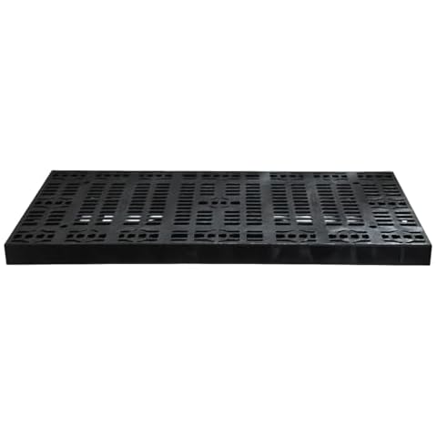 Custom Pro 24 Inch x 48 Inch Heavy Duty Grate Panel for Pond and Water Garden Features and More - Hides Basins and Reservoirs - Holds Fountains, Rocks, Other Decorations - Can Be Cut Cover
