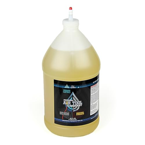 CLIsyntec Premium Air Tool Lubricant - 128 FL. OZ. (1 Gallon) Industrial Pneumatic Tool Oil