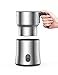 Montalatte elettrico, 500ml Montalatte automatico rimovibile in acciaio inossidabile 4in1 Schiuma di latte calda e fredda, cioccolata calda, contenitore del latte senza fili, lavabile in lavastoviglie