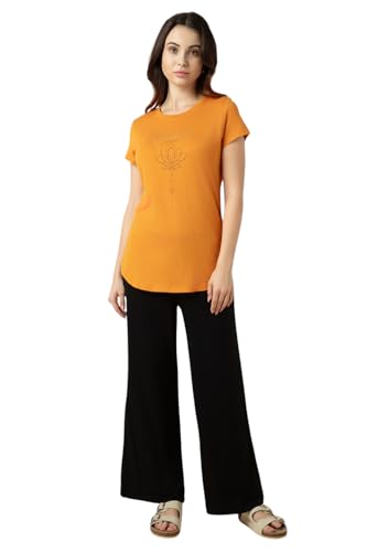 Image of Van Heusen Women's Cotton Regular Fit T-Shirt
