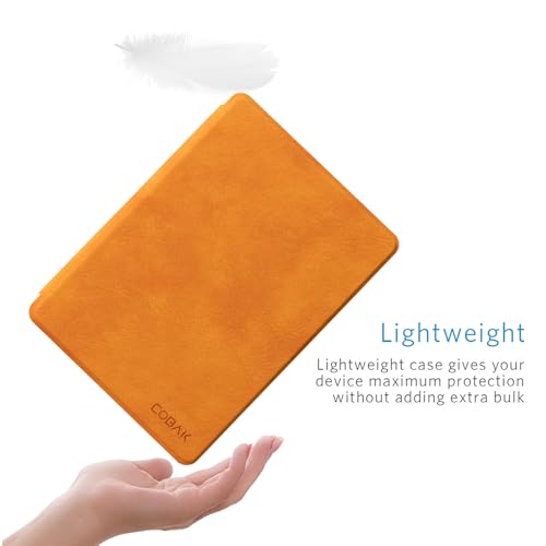 Image of CoBak Case for 7 inch E-Readers - All New PU Leather Cover with Auto Sleep Wake Feature for E-Readers 2024 Released