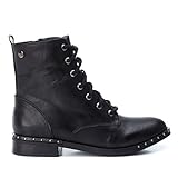 \'BOTÍN DE Mujer XTI Plano con Cierre DE Cremallera CORDONERAS\' - para: Mujer Color: Negro Talla: 39