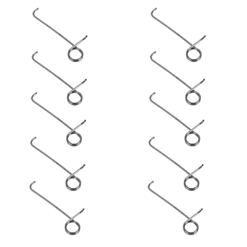 DIKACA 10 Piezas De Resorte Para Grabadora De Cinta Encounterlove Reutilizable De Silicona Para Teclado De Piano Etiquetas De Notas Resorte Conector Rápido Botón Disparador De
