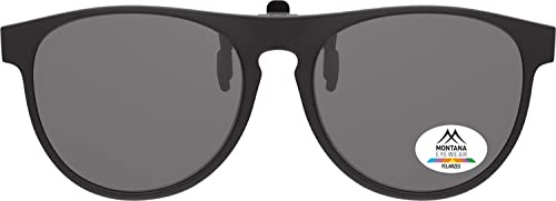 Clip Montana C6 sur-lunettes contre fatigue visuelle et reflets solaires gênants