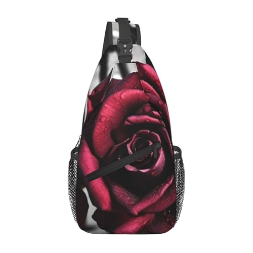 Bolso cruzado Gothic roses para hombre y mujer