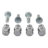All Balls Racing Wheel Stud and Nut Kit 85-1116 Compatible with/Replacement for Arctic Cat 1000 H2 LTD 2011, 1000 H2 Mudpro 2010-2011, Wildcat 1000 Late Build 2013, 1000 XT 2013-2017