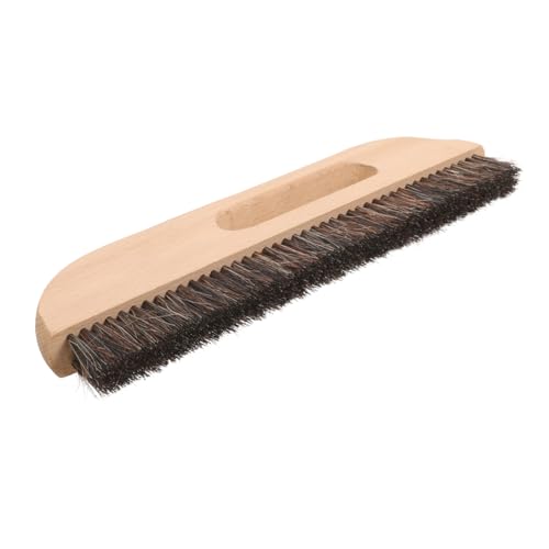 Operitacx Brosse à Tapisser Cheval Long Brosse à Colle pour Peint avec Manche Outil de Marouflage et Lissage pour Murs et Nettoyage