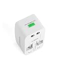 Emergity Universal Travel Adapter, All in One International Travel Adapter with USB Ports, Universal Adapter gallery image