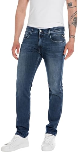 Replay Mens M914y Anbass Power Stretchjeans