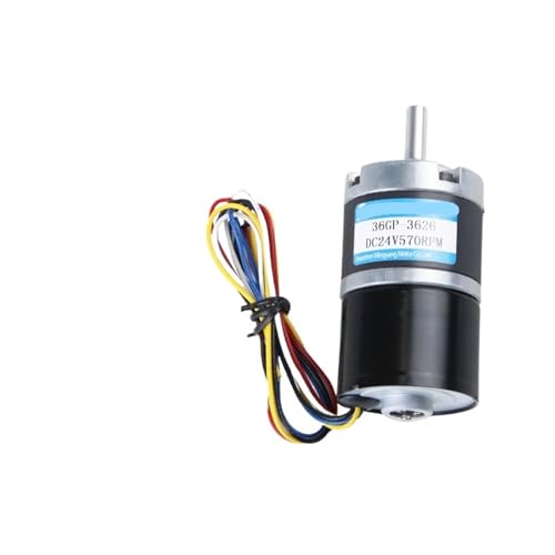 Moteur sans balais 24v 3626 planétaire à haute durabilité et basse vitesse 12V