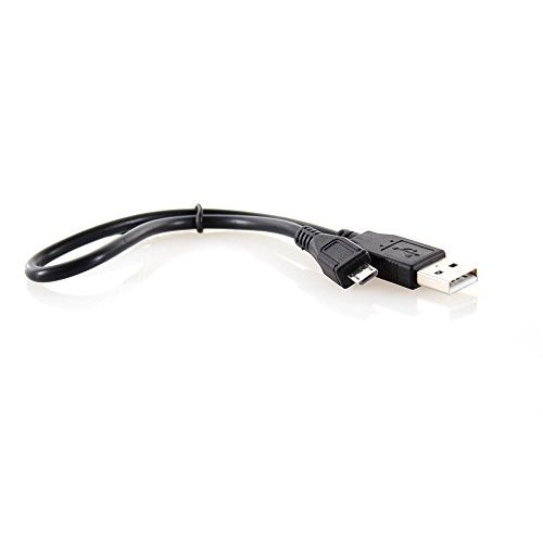 Consoletronic25cm Micro USB Charging Power cable lead for - SUMVISION 10000mAh DUAL USB - Battery Power Bank