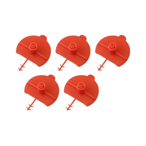 Yuanpgky Lot de 5 buses de pulvérisation plates en mousse de polyuréthane pour équipement de pulvérisation en mousse, construction en plastique, 4,8 x 3,7 cm, installation facile