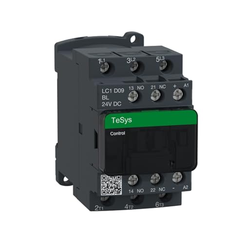 Contacteur 24 V CC LC1D65ABD contre les surcharges électriques de pompe et compresseur