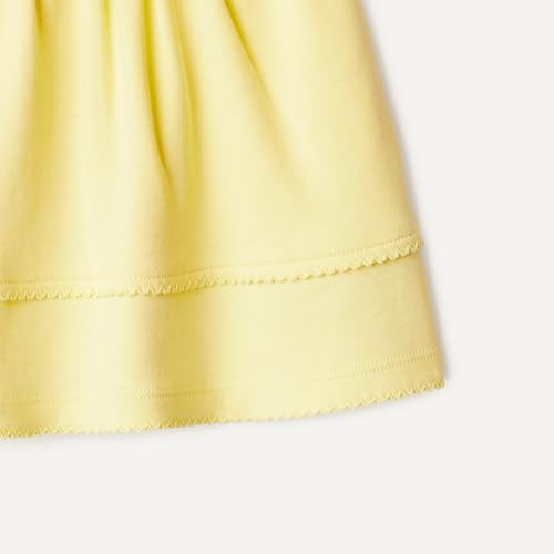 Vestido informal de algodón con vuelo para bebé con silueta entallada y tejido transpirable 4