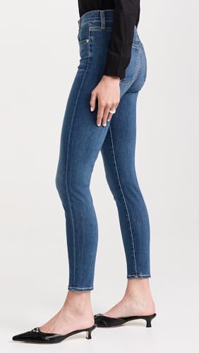 7 For All Mankind Women's High Waist Ankle Skinny Jeans4