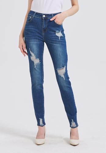 GUNLIRE-High-Waisted-Jeans-for-Women-Trendy-Stretch-Skinny-Fit-Ripped-Distressed-Tummy-Control-Casual-Denim-Pants 316SDzlPo3L