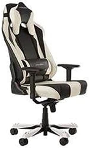 DXRacer (l'original) Sentinel S28 Chaise Gaming, Similicuir, Noir & Blanc, 180-205 cm