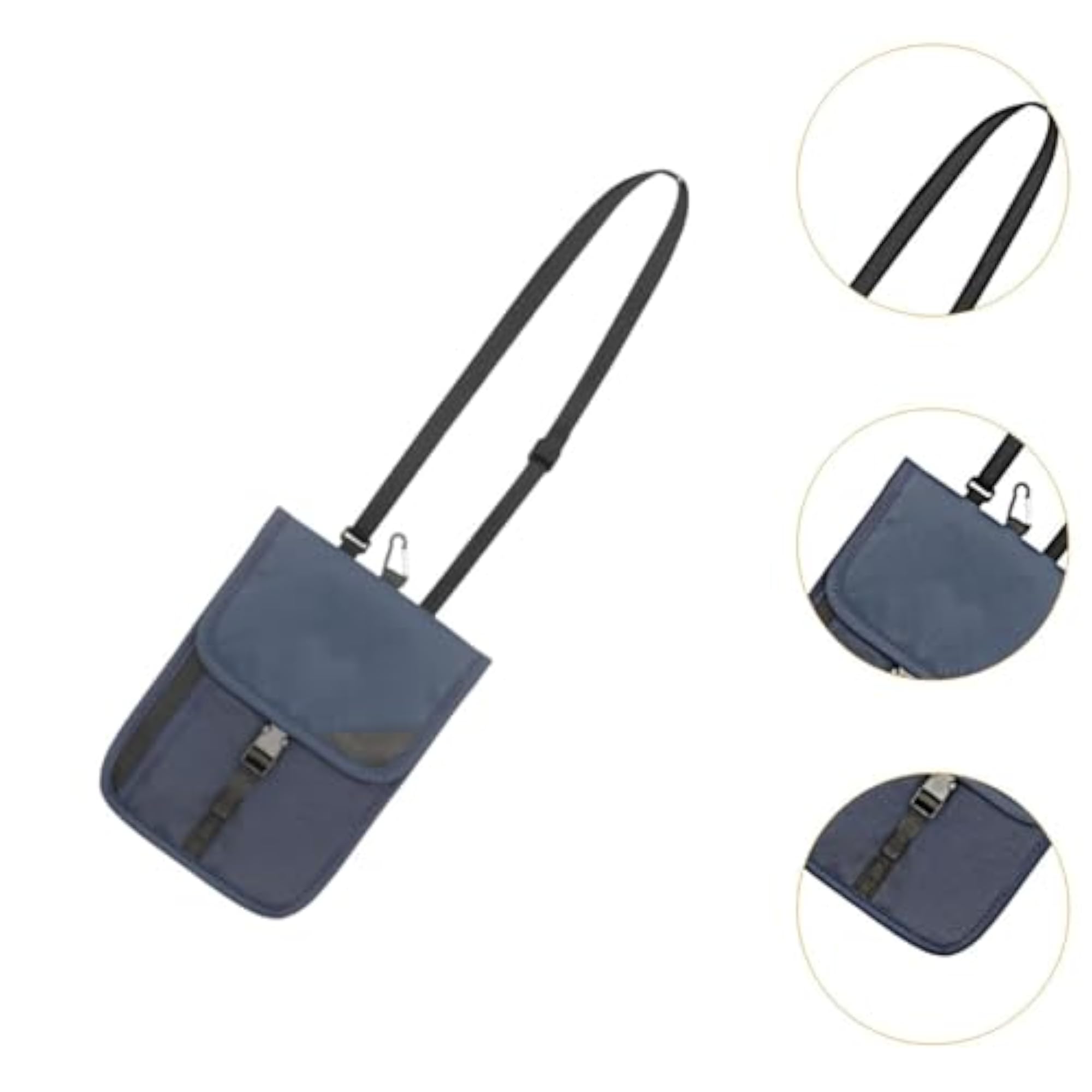 BNF® RFID Neck Pouch for Lightweight Travel Storage