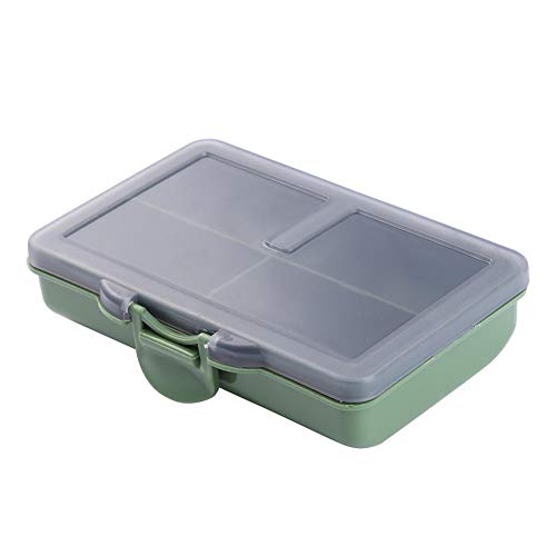 Ganchos de peixe limpos de plástico para pesca recipientes de iscas caixa de armazenamento organizad