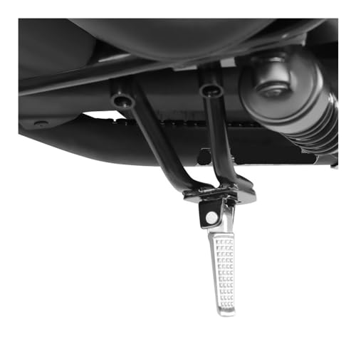 Kit repose-pieds passager Rebel CMX 500 support finition noire - 3