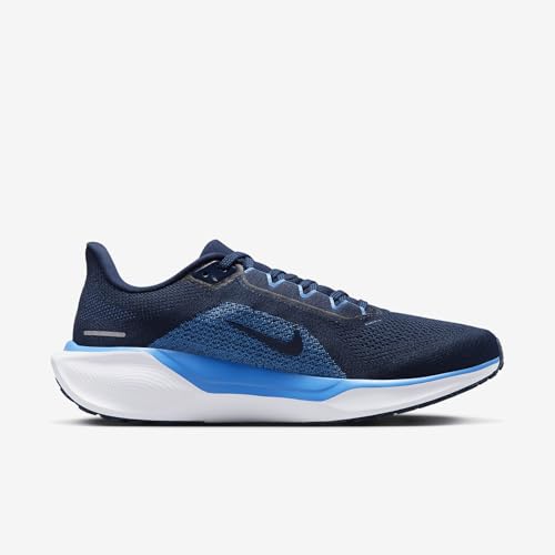 Nike Nike Pegasus 41 Men's Road Running Shoes (FZ5099-400, College Navy/White/Coast/White) Size 14