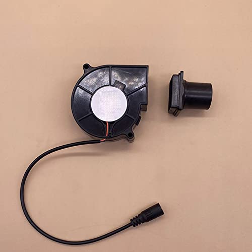Image of Barbecue Air Blower Mini Camping Fire Stove Metal Fan for Grills Stove Tools Style A|12V DC Brushless Blower Fan for BBQ and Wood Stove, High Speed Air Blower with Adjustable Speed Controller