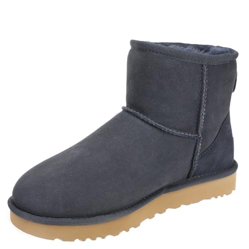 UGG Women's Classic MINI II Fashion Boot, Dark Indigo, 124