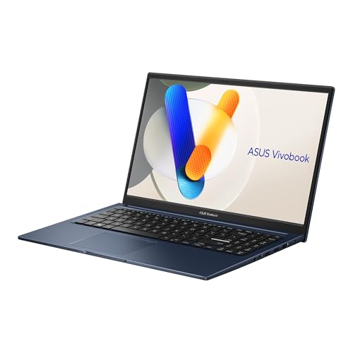 Image of ASUS Vivobook 15 (2026),Intel Core 5 120U,(i5-14th Gen),FingerPrint Sensor,8GB RAM,512GB SSD,FHD,15.6 inch(39.6 cm),Win 11,M365 Basic(1Y),Office 2024,Quiet Blue,1.7 Kg,X1504VAP-IN012WS,Thin & Light Laptop