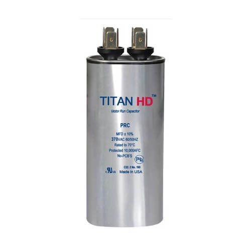 40 MFD Round Motor Run Capacitor (370V)