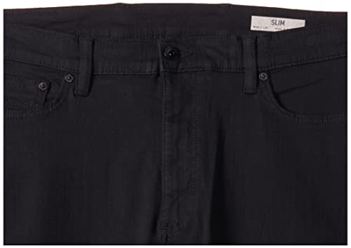 Image of Marks & Spencer Mens Light Wash Mid Rise Slim Fit Jeans