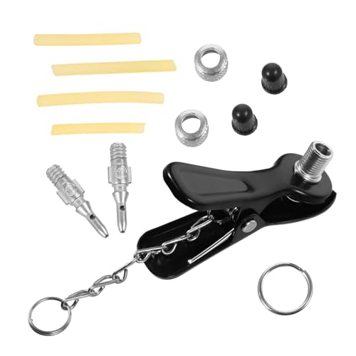 BESPORTBLE Inflator Chuck Valve Adapter Bike Tire Inflator Air Pump Needle Essential Bike Accessory