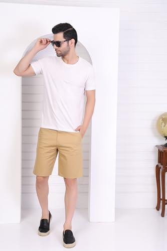 Image of DUPER Men's Regular Fit Cotton Stretchable Welt Pocket Casual /Outdoor Shorts
